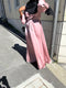 Maxi Satin Dress