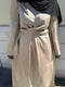 Maxi Satin Dress