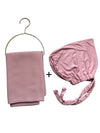 Bundle: Pink Chiffon + Pink underscarf