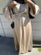 Maxi Satin Dress