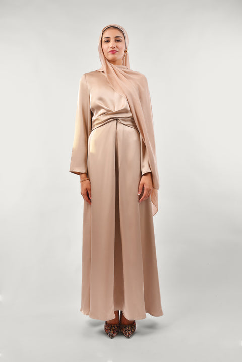 Maxi Satin Dress