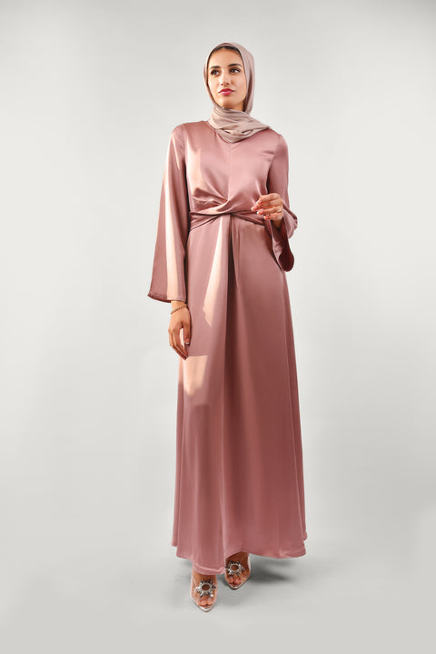 Maxi Satin Dress