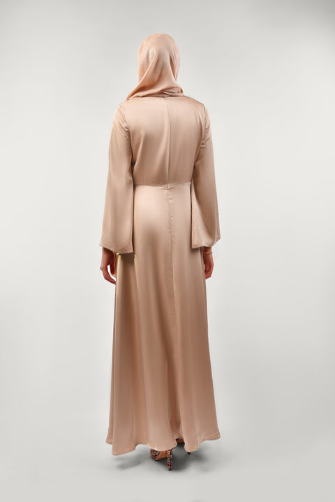 Maxi Satin Dress