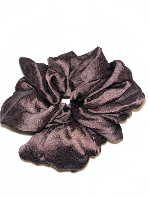 Volumizing Scrunchy - Dark Brown