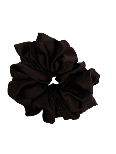 Volumizing Scrunchy - Dark Brown